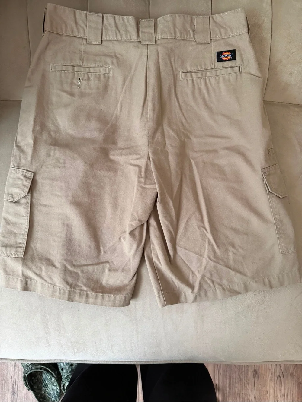 Dickies Khaki Cargo Shorts - Multiple Pocket Utility